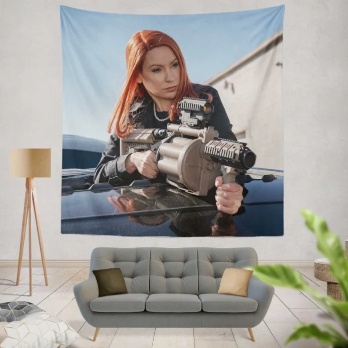 Boss Level Movie Meadow Williams Wall Hanging Tapestry