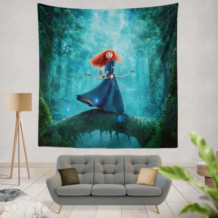 Brave Movie Merida Wall Hanging Tapestry