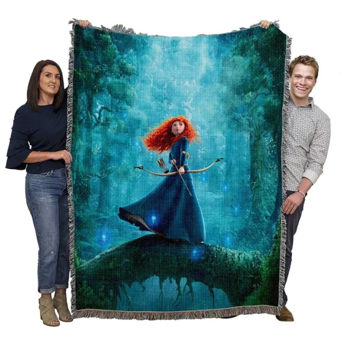Brave Movie Merida Woven Blanket