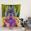 Broly Dragon Ball Japanese Anime Fleece Blanket