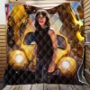 Bumblebee Transformers Movie Hailee Steinfeld Quilt Blanket