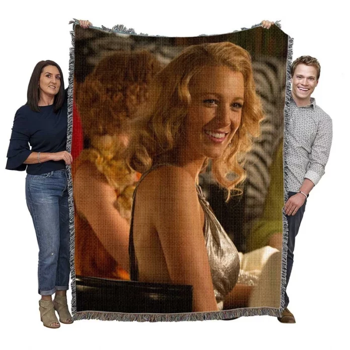 Cafe Society Movie Blake Lively Woven Blanket