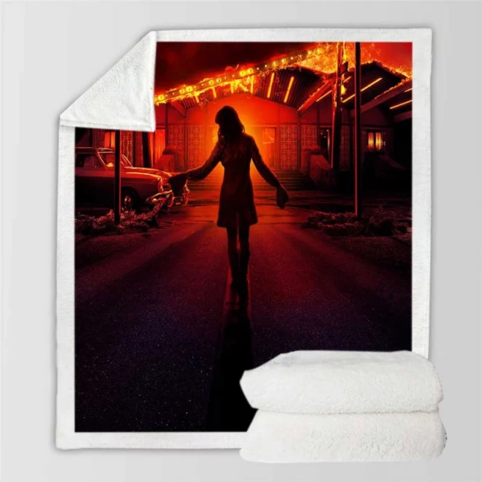 Cailee Spaeny in Bad Times at the El Royale Movie Sherpa Fleece Blanket