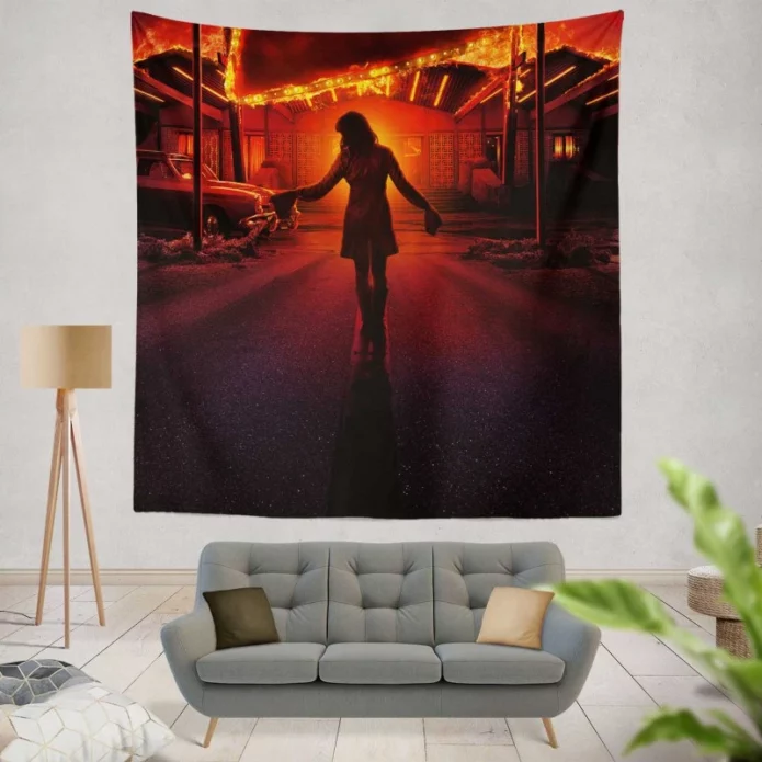 Cailee Spaeny in Bad Times at the El Royale Movie Wall Hanging Tapestry