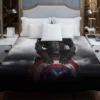 Captain America The First Avenger Film Steve Rogers Shield Duvet Cover