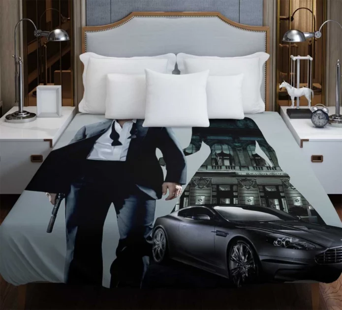 Casino Royale Movie James Bond Daniel Craig Duvet Cover