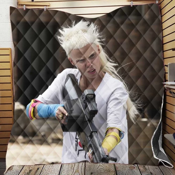 Chappie Movie Yo-Landi Yolandi Visser Quilt Blanket