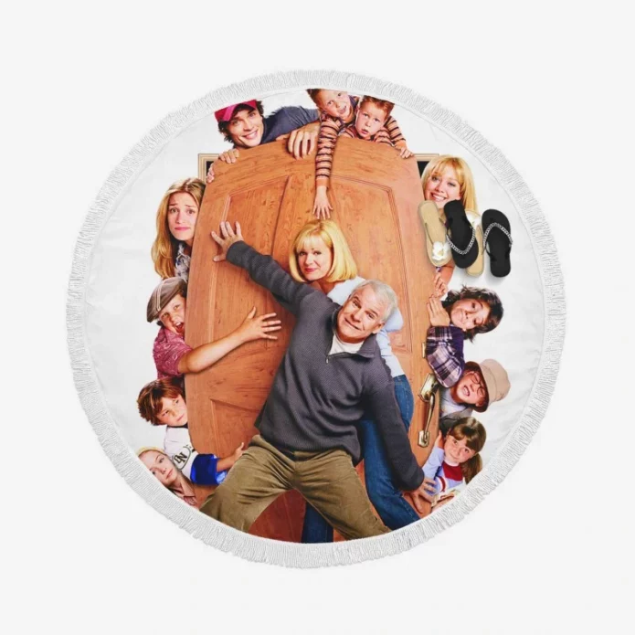 Cheaper by the Dozen Movie Round Beach Towel