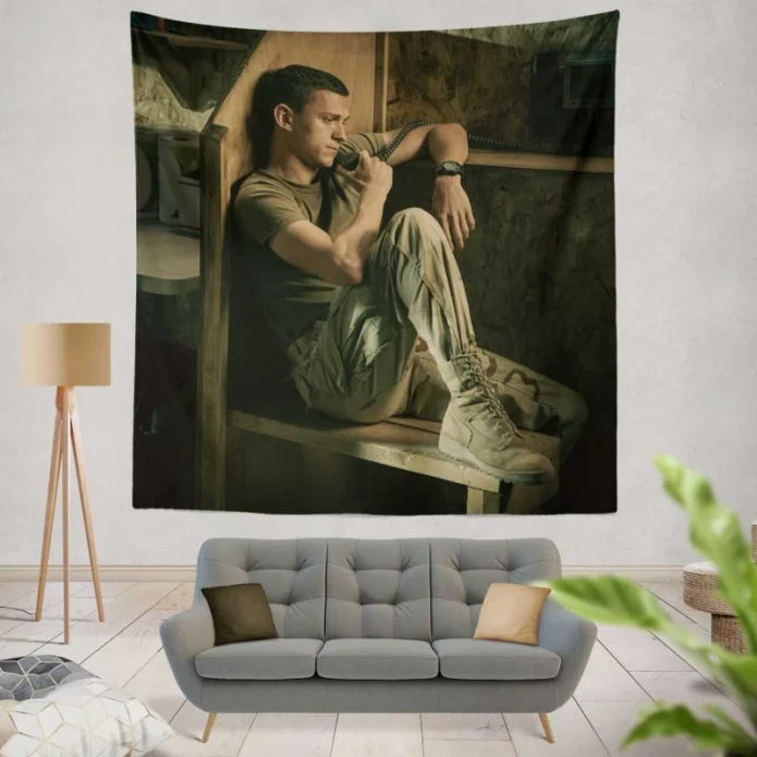 Cherry Film Tom Holland Wall Hanging Tapestry