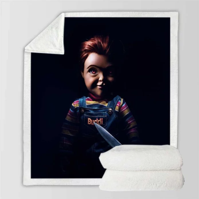 Childs Play Movie Movie Gabriel Bateman Sherpa Fleece Blanket