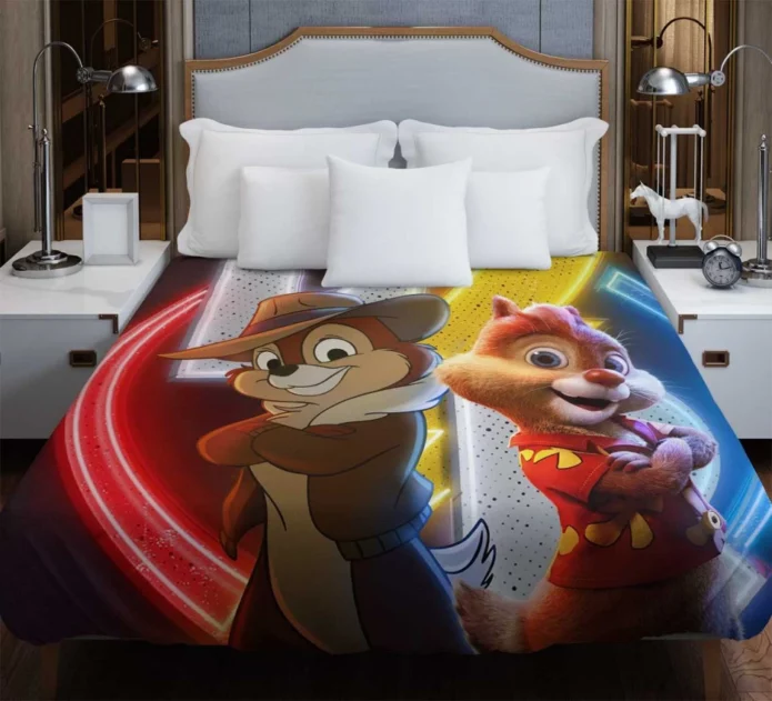 Chip n Dale Rescue Rangers Movie Duvet Cover