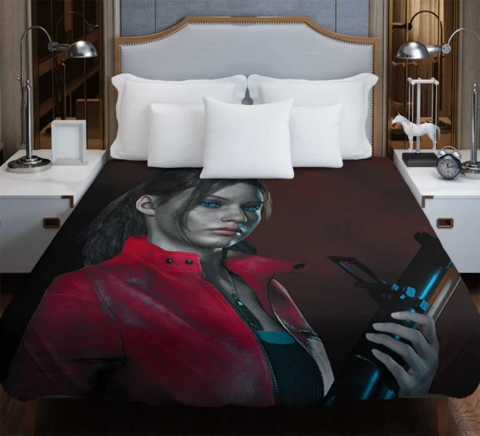 Claire REDfield Movie Claire Redfield Duvet Cover