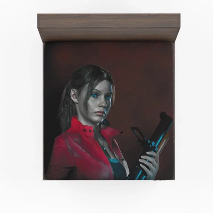 Claire REDfield Movie Claire Redfield Fitted Sheet