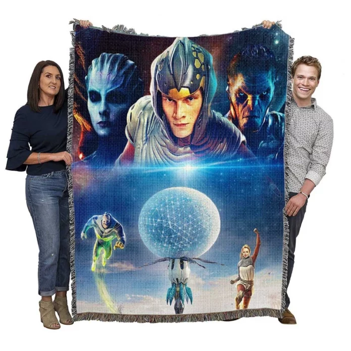 Cosmoball Movie Woven Blanket