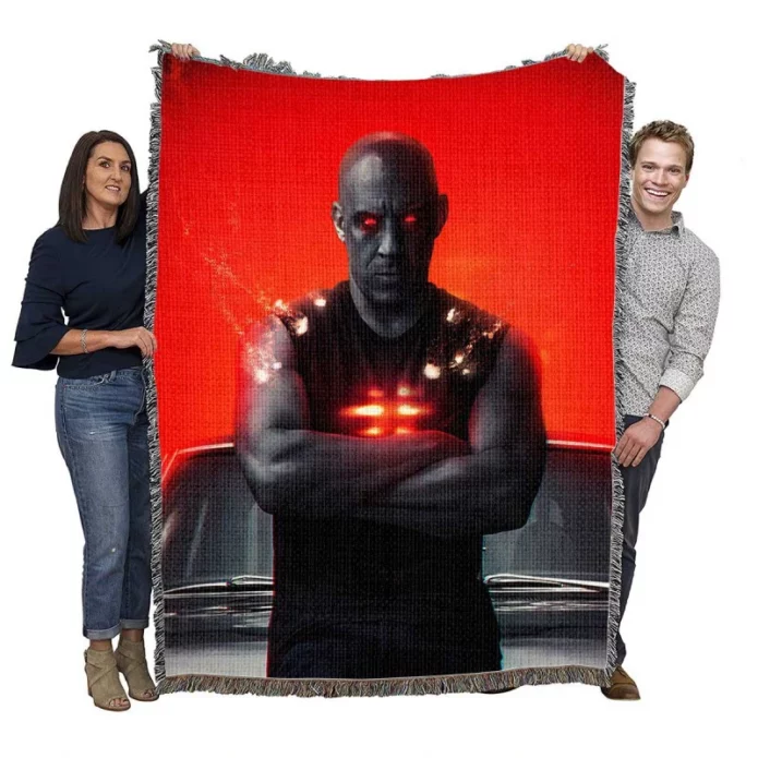 Crossover Movie Vin Diesel Woven Blanket