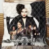 Cruella de Vil Movie Emma Stone Quilt Blanket