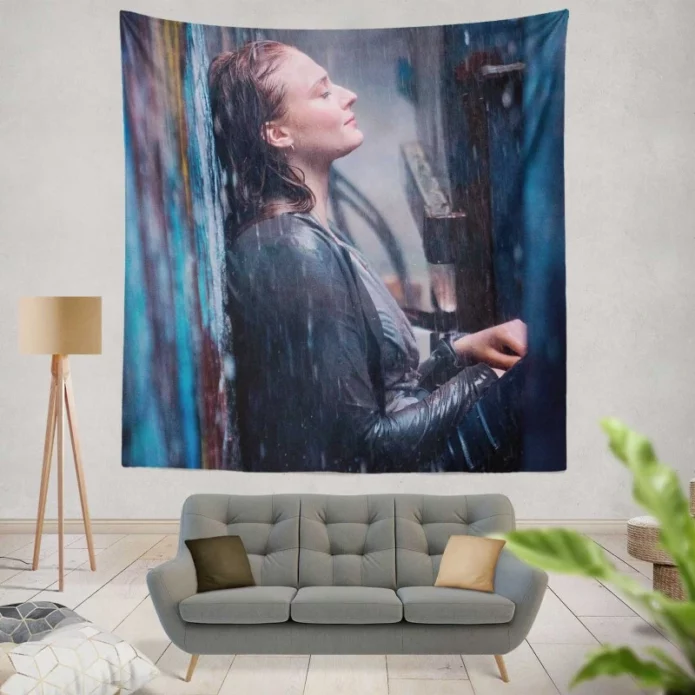 Dark Phoenix Movie Sophie Turner Jean Grey Wall Hanging Tapestry