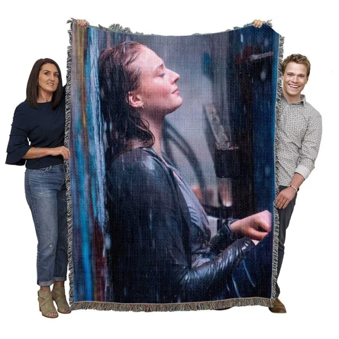 Dark Phoenix Movie Sophie Turner Jean Grey Woven Blanket