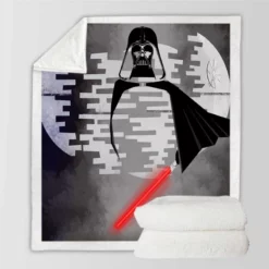 Darth Vader Movie Darth Vader Death Star Sherpa Fleece Blanket