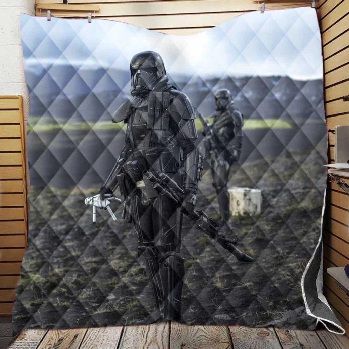 Death Squad Trooper Movie Death Squad Stormtrooper Quilt Blanket