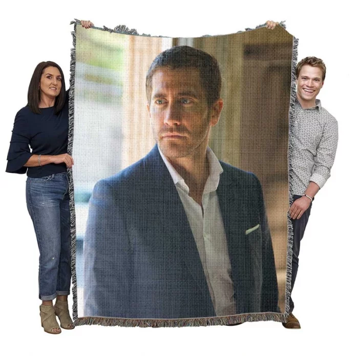 Demolition Movie Jake Gyllenhaal Woven Blanket