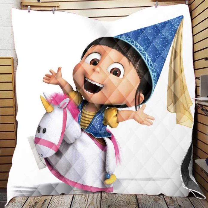 Despicable Me 2 Movie Agnes Quilt Blanket