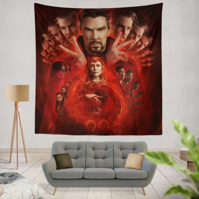 Doctor Strange in the Multiverse of Madness Movie Wall Hanging Tapestry