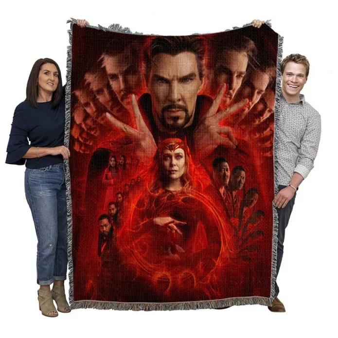 Doctor Strange in the Multiverse of Madness Movie Woven Blanket
