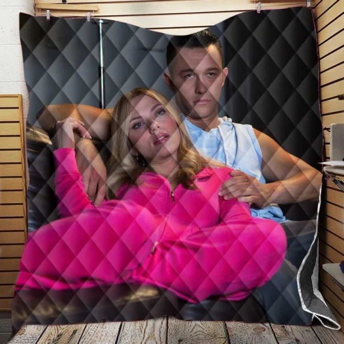 Don Jon Movie Scarlett Johansson Joseph Gordon Quilt Blanket