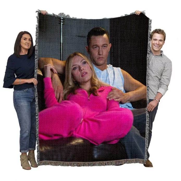 Don Jon Movie Scarlett Johansson Joseph Gordon Woven Blanket