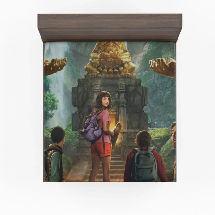 Dora and the Lost City of Gold Movie Isabela Merced Fitted Sheet