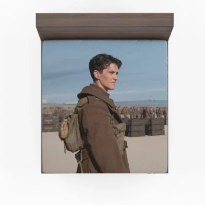 Dunkirk Movie Fionn Whitehead Fitted Sheet