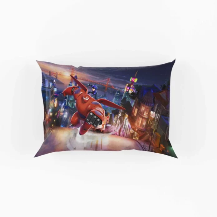 Big Hero 6 Movie Baymax Hiro Hamada Pillow Case