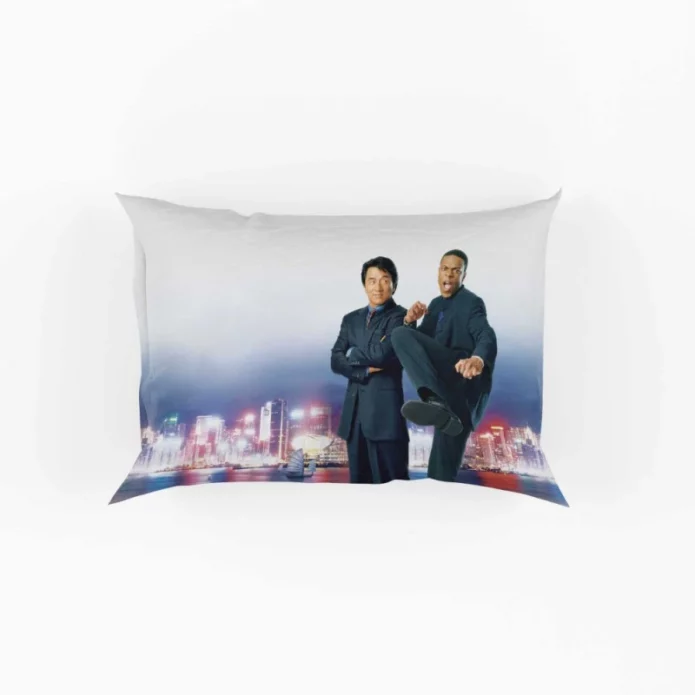 Rush Hour 2 Movie Jackie Chan Chris Tucker Pillow Case