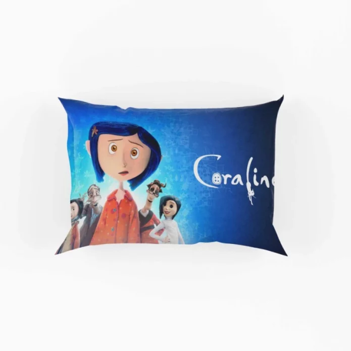 Coraline Movie Coraline Jones Mel Jones Pillow Case