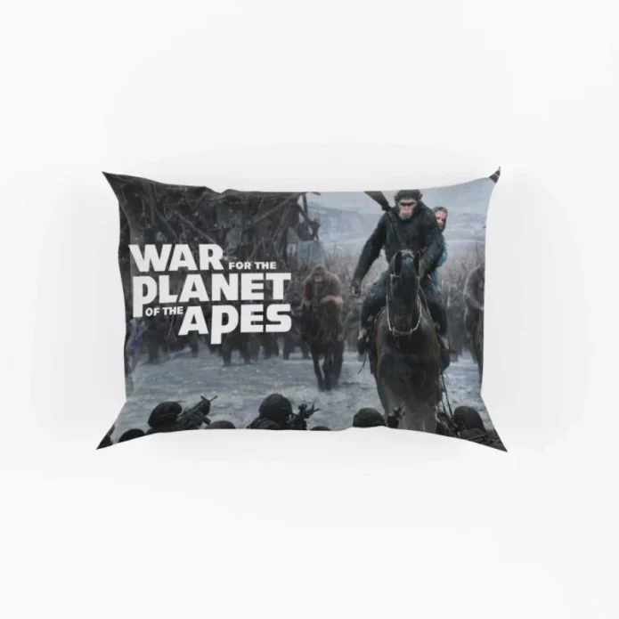 War For The Planet Of The Apes Movie Pillow Case