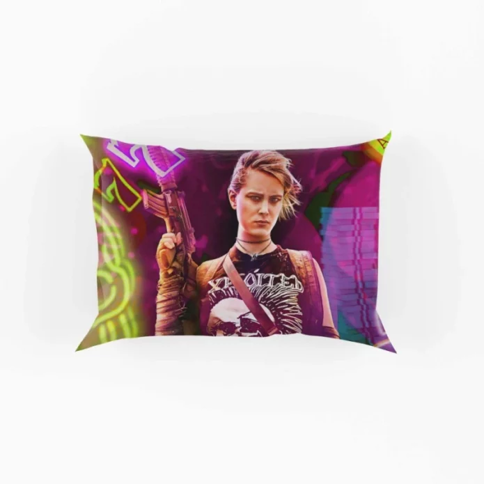Nora Arnezeder as Lilly The Coyote in Army of the Dead Movie Pillow Case