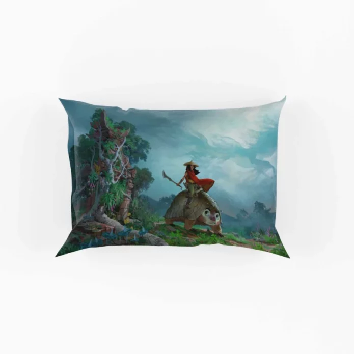 Raya and the Last Dragon Movie Cast Poster Pillow Case