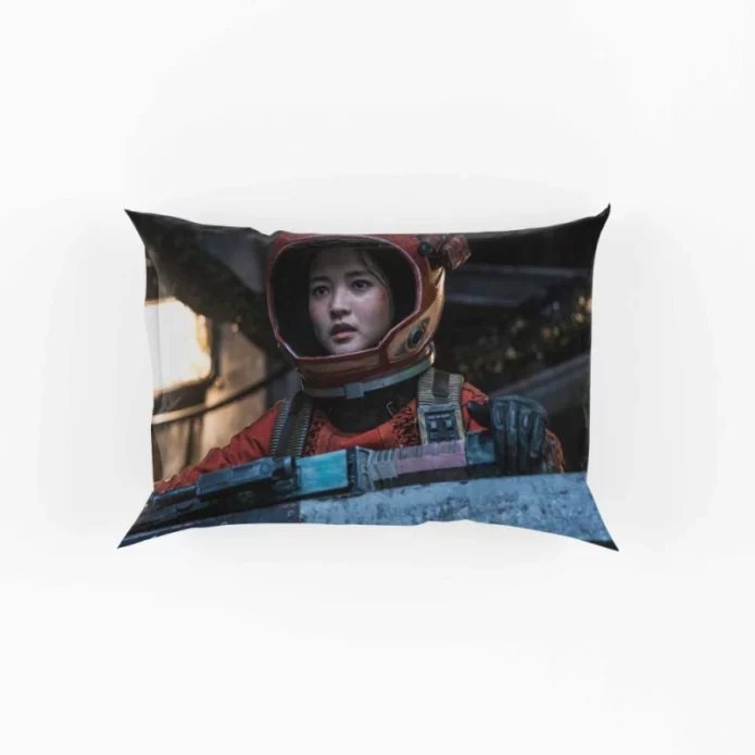 Space Sweepers Movie Kim Tae-ri Captain Jang Pillow Case