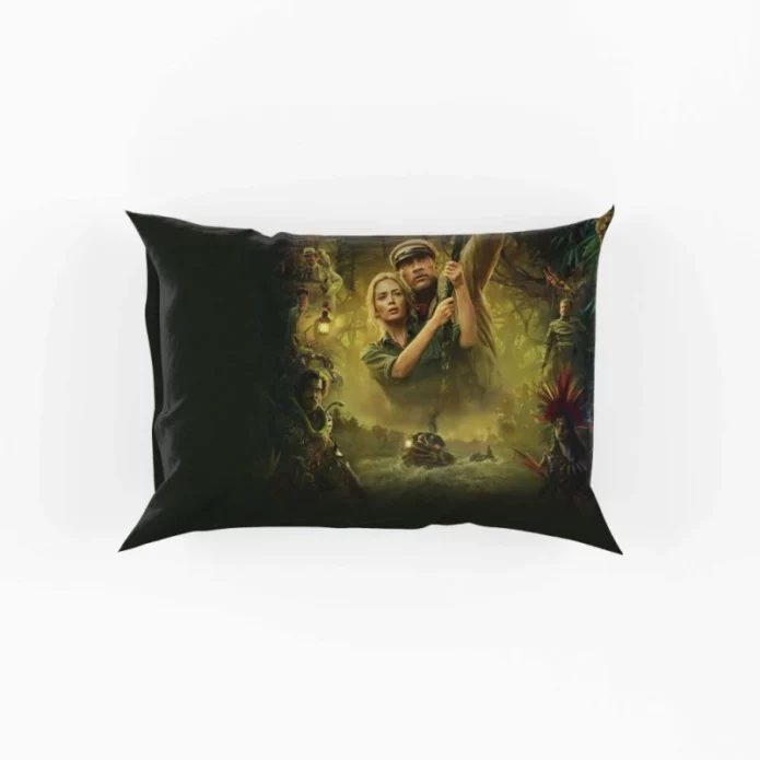 Jungle Cruise Movie Dwayne Johnson Emily Blunt Pillow Case