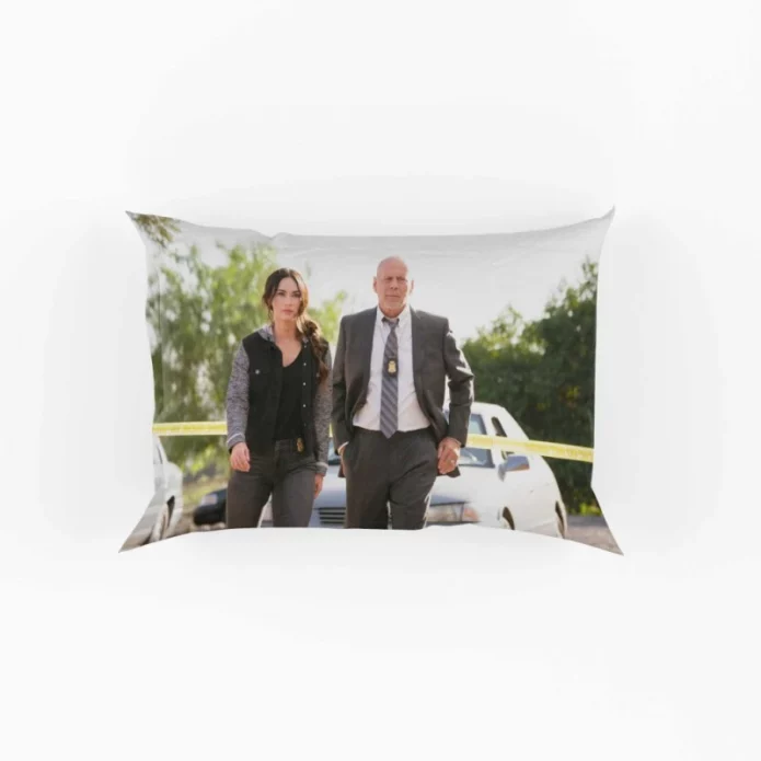 Midnight in the Switchgrass Movie Megan Fox Bruce Willis Pillow Case