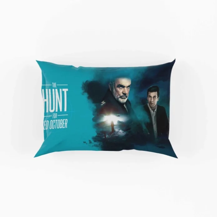 The Hunt for Red October Movie Sean Connery Alec Baldwin Pillow Case