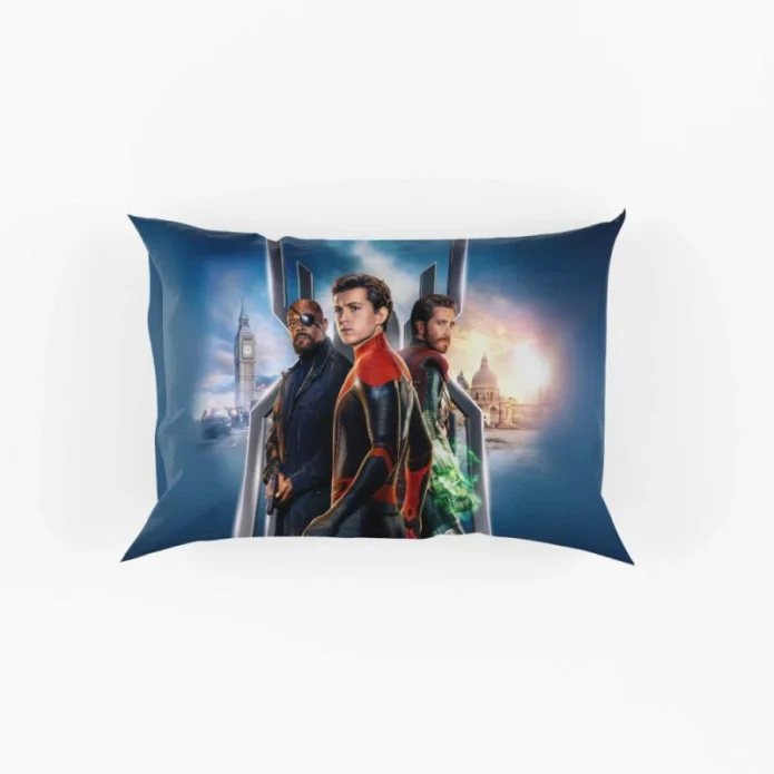 Spider-Man Far From Home Movie Mysterio Nick Fury Pillow Case