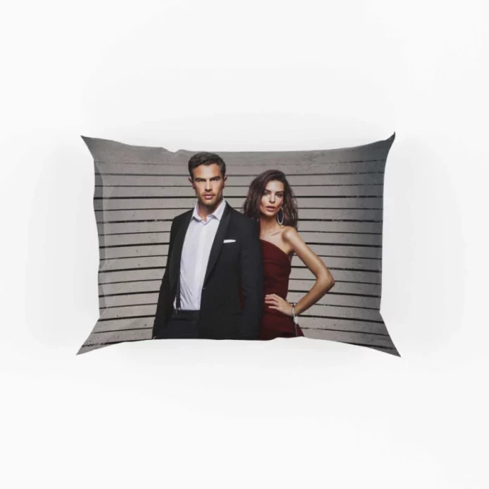 Lying and Stealing Movie Emily Ratajkowski Theo James Pillow Case