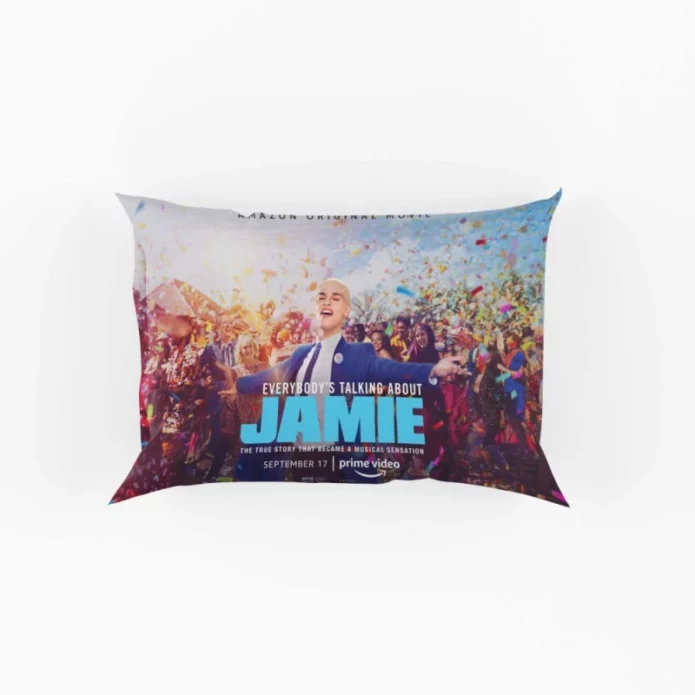 Everybodys Talking About Jamie Movie Frackles Max Harwood Pillow Case