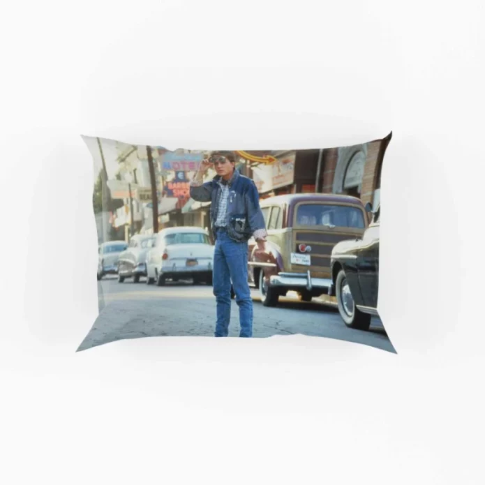 Back To The Future Move Marty McFly Michael J Fox Movie Pillow Case
