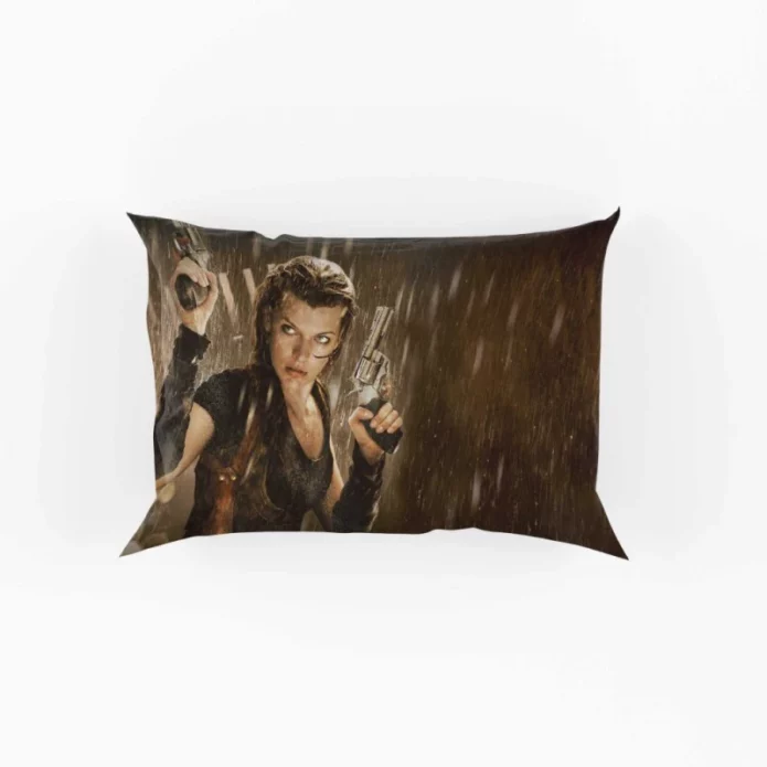 Resident Evil Afterlife Movie Milla Jovovich Alice Pillow Case