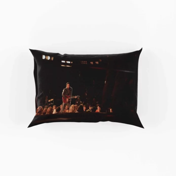 Elvis Movie Austin Butler Stage Scene Pillow Case