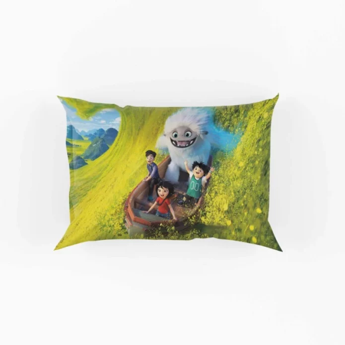 Abominable Movie Everest Humming Yi Jin and Peng Pillow Case