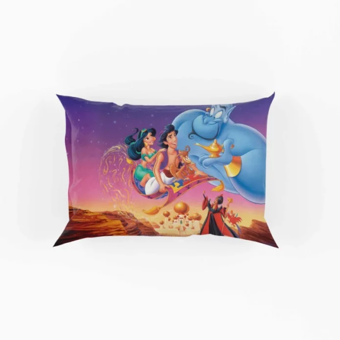 Aladdin Movie Disney Genie Princess Jasmine Pillow Case